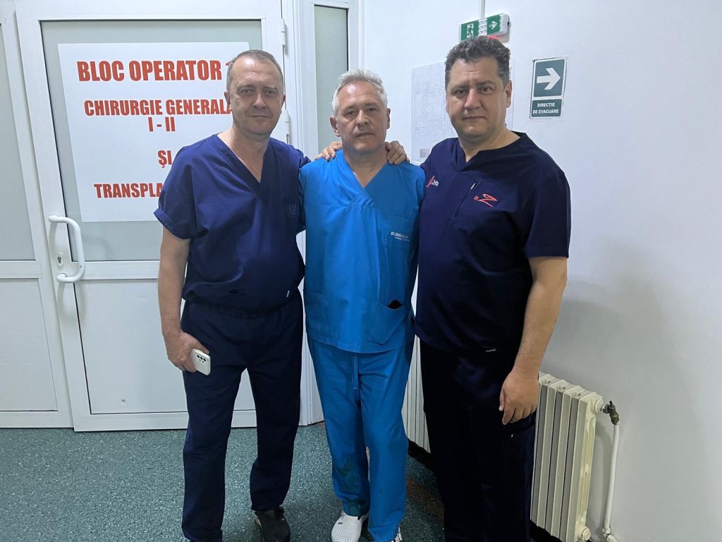 Premieră medicală la Iași Primul transplant de ficat de la donator