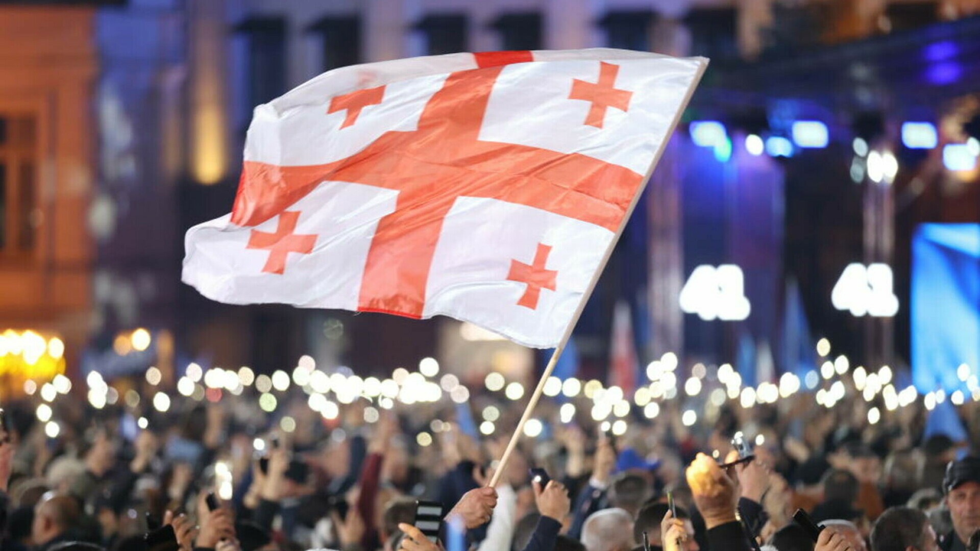 Mii de manifestanți pro UE s au adunat din nou în capitala Tbilisi