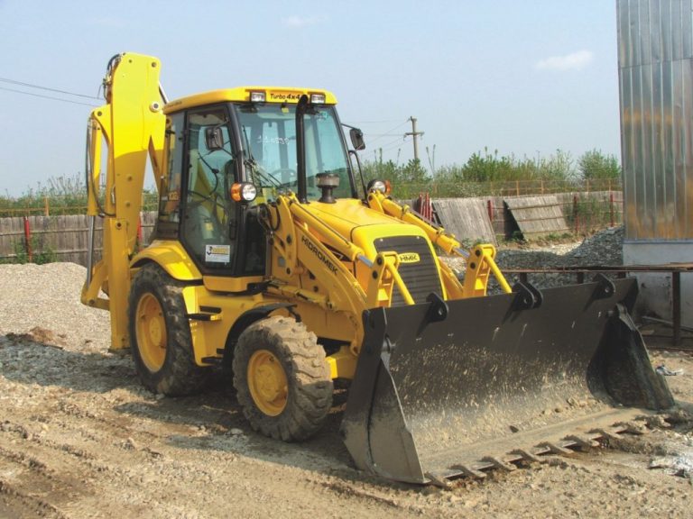 Un excavator folosit la realizarea reţelei de canalizare a oraşului Tismana a fost furat. Polițiștii l-au găsit la aproape 200 de kilometri depărtare