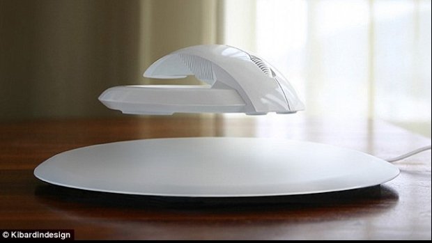 Mouse-ul care leviteaza langa PC