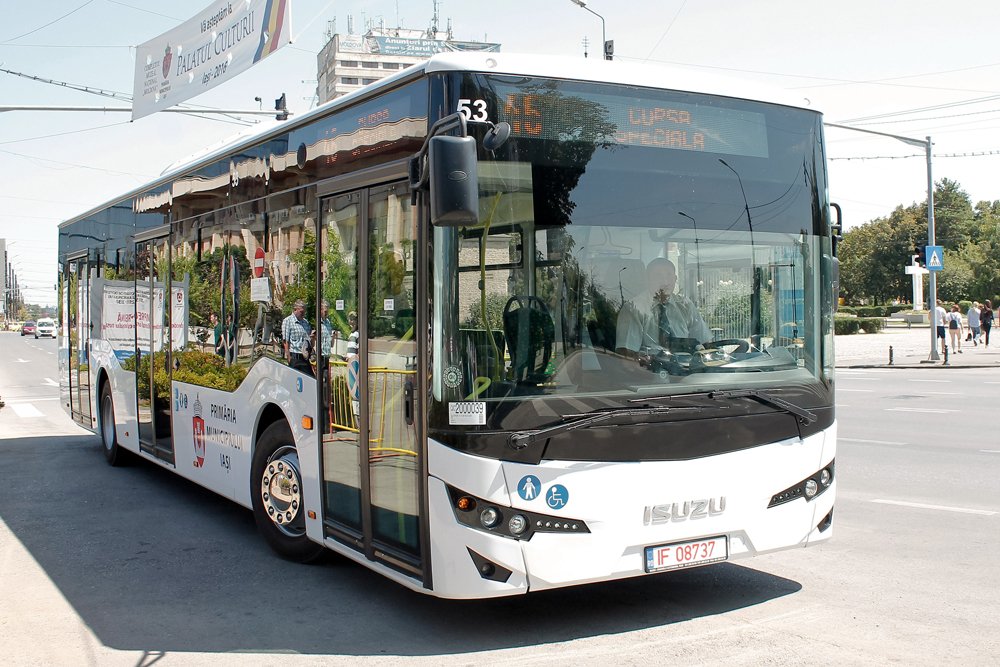  88 de autobuze noi de la ISUZU vor ajunge la Iași. Contractul – 15 milioane euro