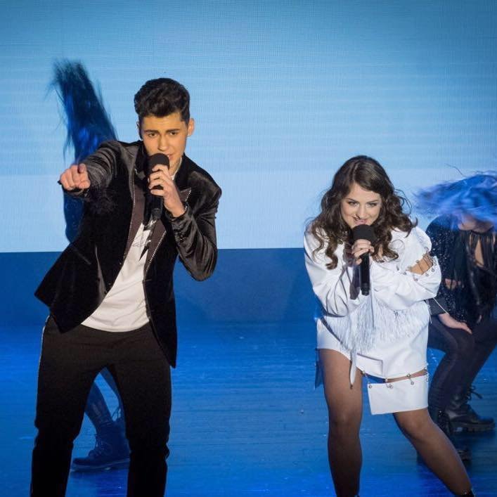  Alexia şi Matei erau câştigători cu două minute înainte de închiderea votului la Eurovision