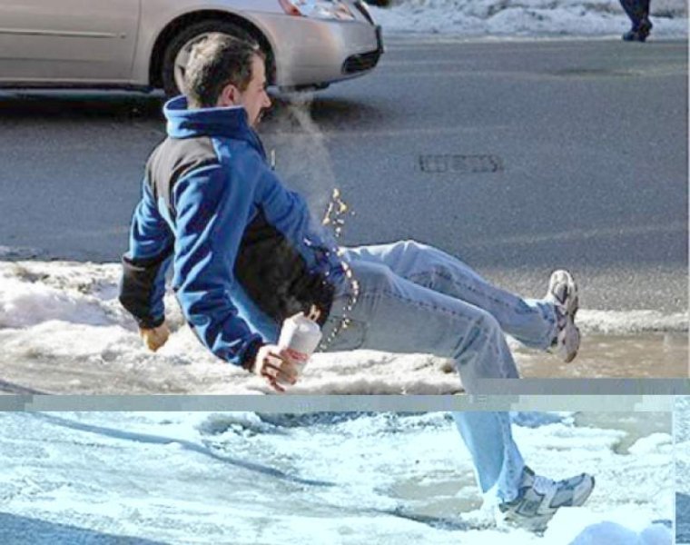 Gheața care a acoperit orașul a făcut deja primele victime la Iași. Două persoane au ajuns la UPU-SMURD cu traumatisme