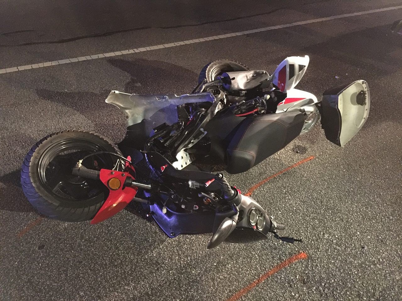  Biker în comă după ce a fost izbit violent de o mașină în Târgu Frumos