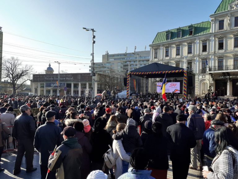 Politicienii nu vor urca pe scenă de Ziua Unirii şi nici nu vor susţine discursuri 