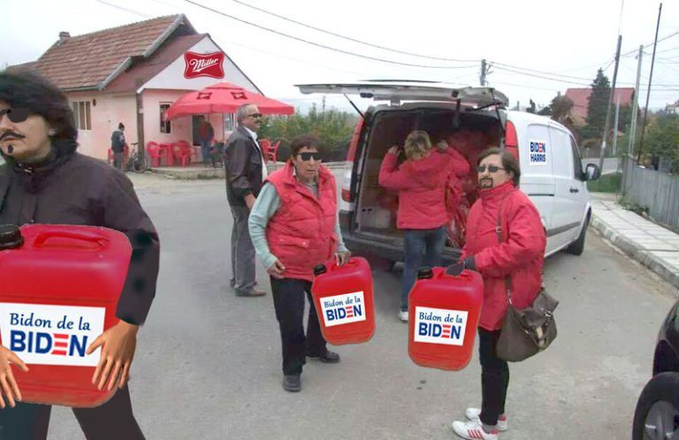 Fraude în campania electorală USA? Bidon şi bideu de la Biden propuse alegătorilor?
