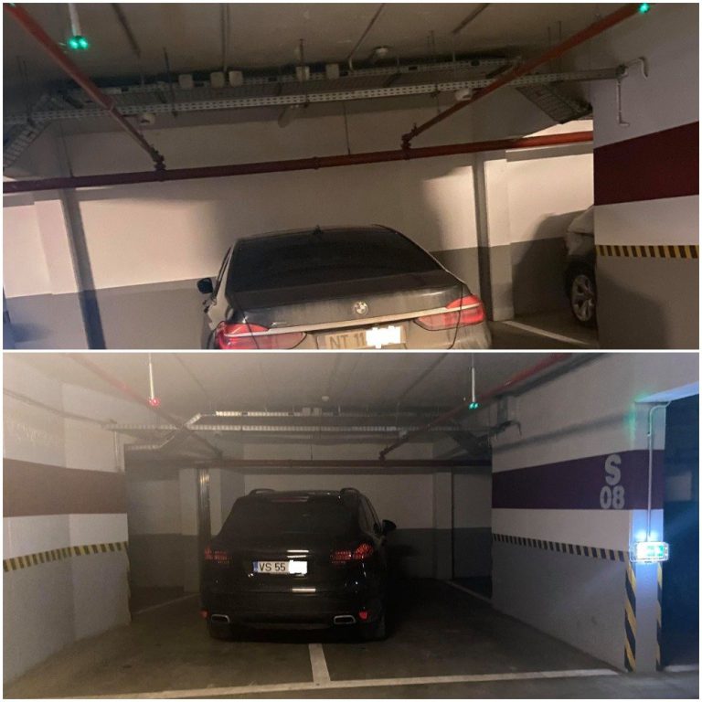 FOTO: Șoferii din alte județe învață să parcheze la Iași. Senzorii, dați peste cap