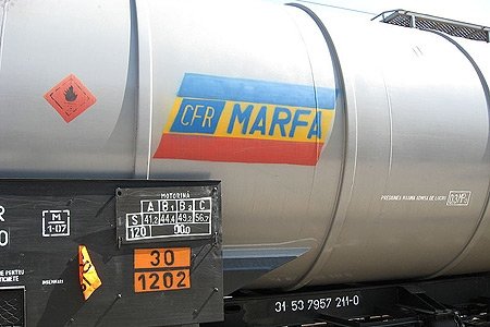 Intervenție de urgență în gara Albești Târnava! Scurgeri de combustibil dintr-un vagon cisternă al CFR Marfă