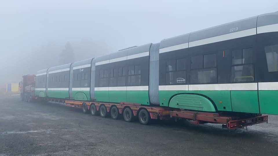  FOTO: A ajuns la Iași al 13-lea tramvai de la Pesa. Vor mai veni altele noi