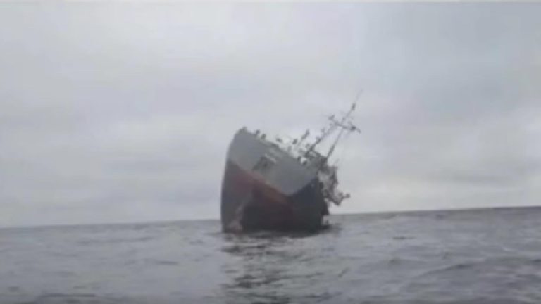 Un cargou estonian s-a scufundat lângă Odesa după o explozie