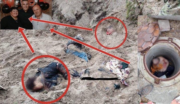Primărița unui sat de lângă Kiev și familia ei, împușcați de ruşi și aruncați într-o groapă