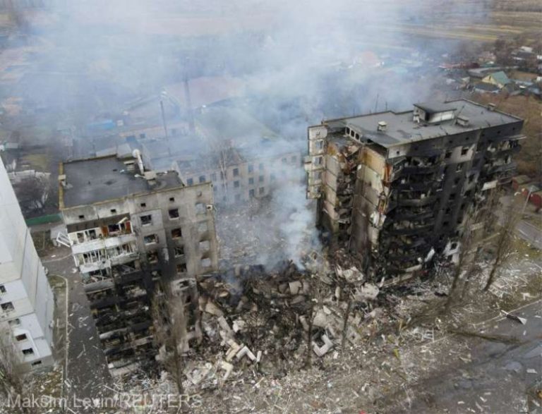 Cele mai multe victime ale unor posibile crime de război, la Borodianka