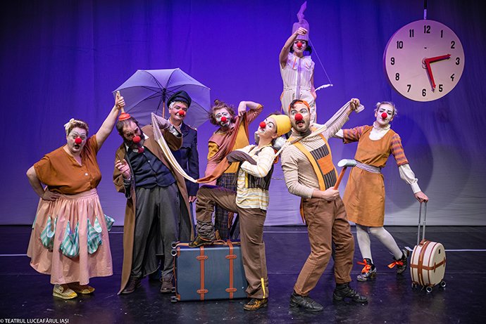  „Staţia clovnilor”, un spectacol al Teatrului Luceafărul, va fi jucat la Edinburgh
