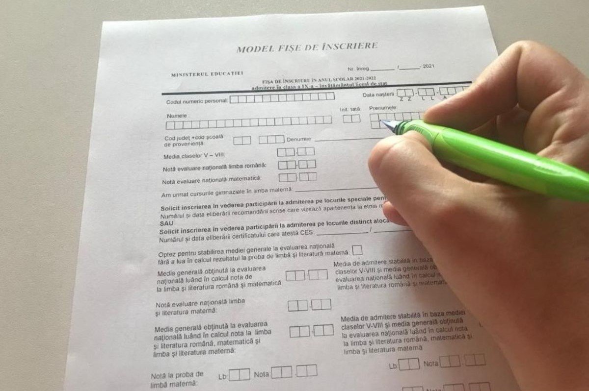  Azi şi mâine se depun cereri pentru etapa a doua de admitere la liceu