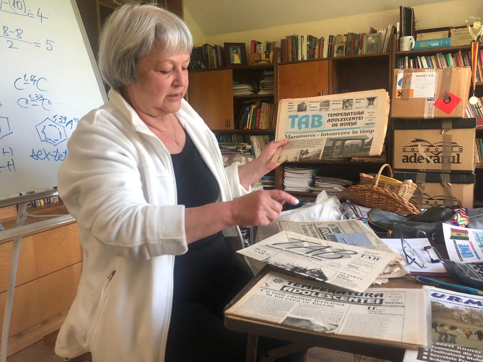  Portret – Povestea unei profesoare care a ieşit la pensie: 42 de ani a predat la Liceul „Eminescu”