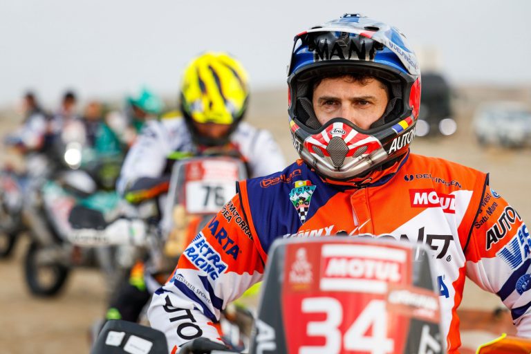 Raliul Dakar: Emanuel Gyenes, locul 22 în etapa a patra la moto