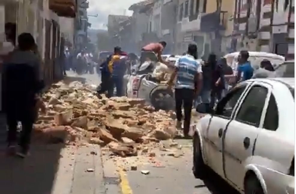  Un cutremur cu magnitudinea 6.5 a avut loc în Ecuador (VIDEO)
