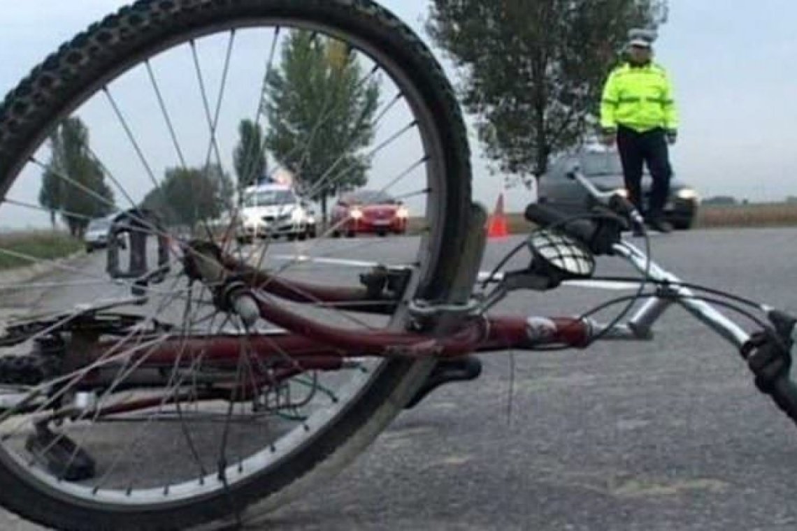  Un biciclist de 74 de ani a fost accidentat mortal pe un drum judeţean din Bistriţa-Năsăud