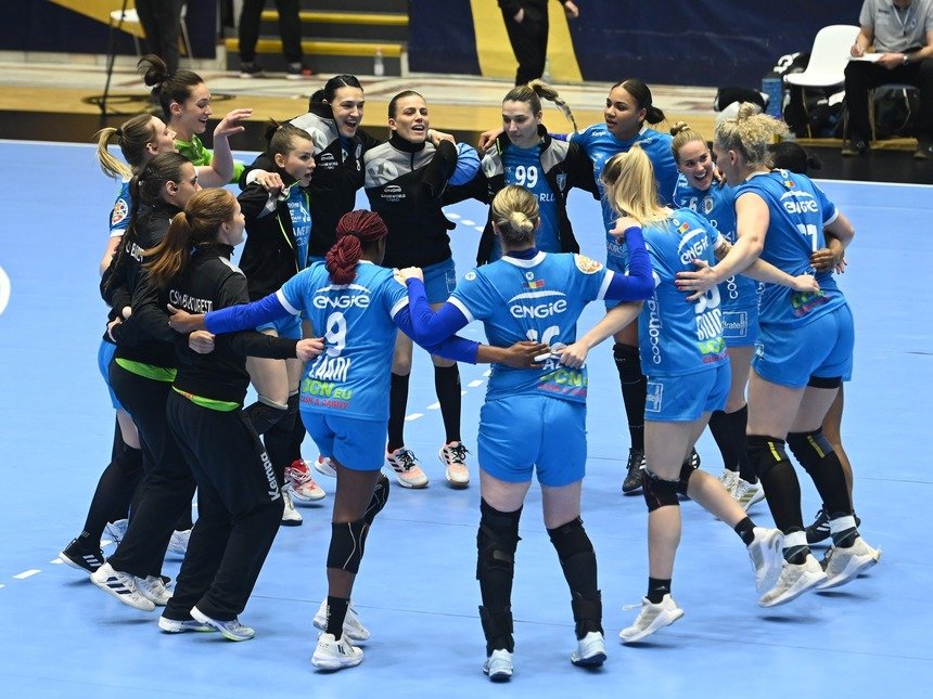 Handbal feminin: CSM Bucureşti, victorie cu Krim Ljubljana, a şasea din grupa B a Ligii Campionilor