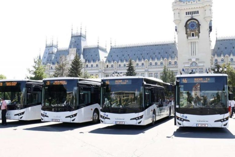 Peste 140 de autobuze aparținând CTP, dotate cu sisteme inteligente de avertizare și asistență anticoliziune
