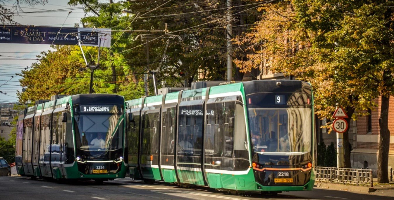 Când vor intra în circulație noile tramvaie sosite la Iași?