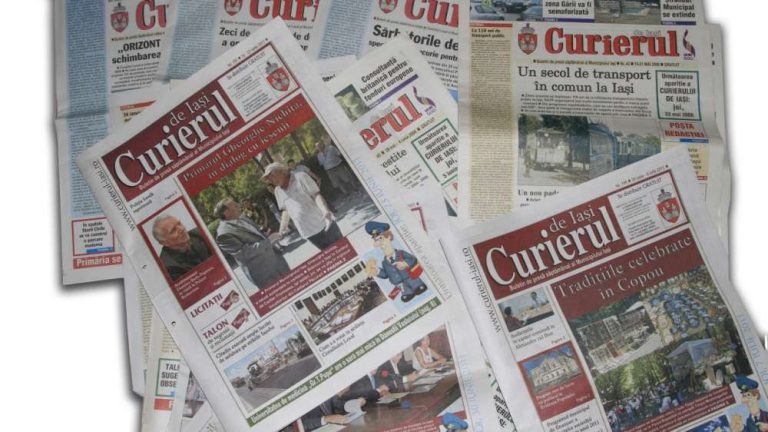 Gazeta Primăriei Iași, fără site, va continua să apară într-un tiraj record pentru încă doi ani. Ziarul gratuit va costa 1,1 milioane de lei