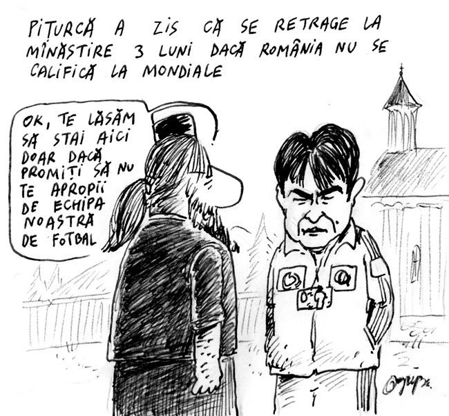 Piturca la manastire