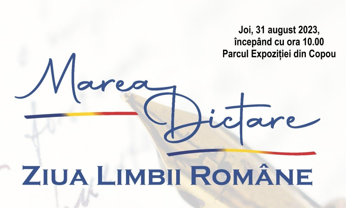  Joi are loc „Marea Dictare” în Parcul Expoziției, moderată de vedeta TV Dan Negru