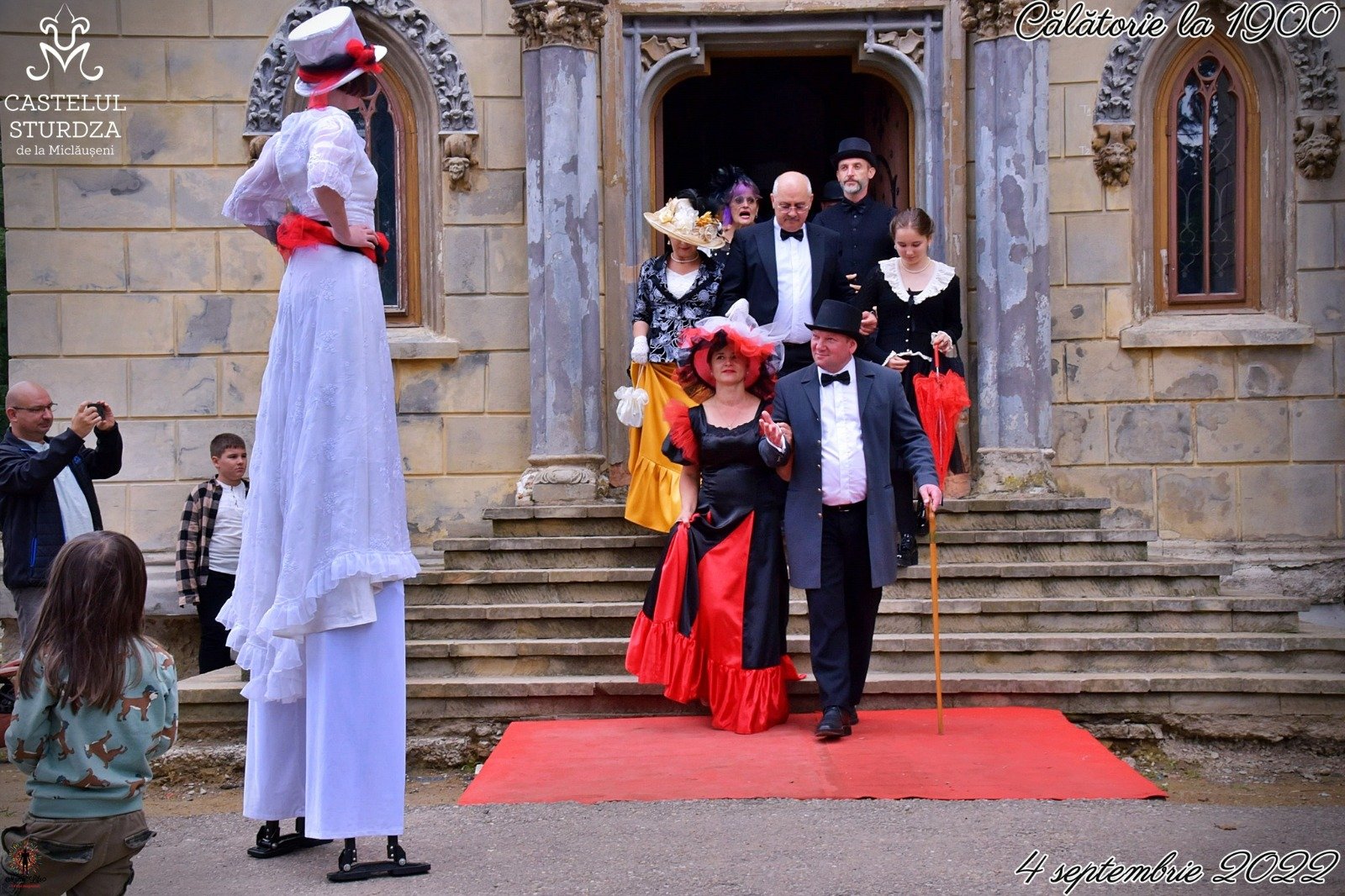  Întoarcere în timp cu 120 de ani. Experienţă în lumea “La Belle Époque”,în weekend, la Castelul Sturdza din Miclăuşeni