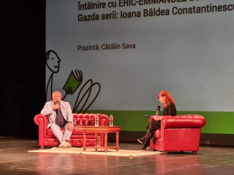 VIDEO Cea de a doua Seară FILIT îl aduce pe scena Teatrului Național din Iași pe Eric-Emmanuel Schmitt