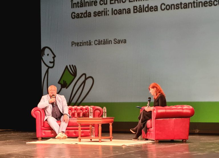 FILIT – Seară magică, vrăjită de un cunoscut scriitor franco-belgian. Eric-Emmanuel Schmitt: Vreau să fiu domnul care îi face să plângă pe toţi!