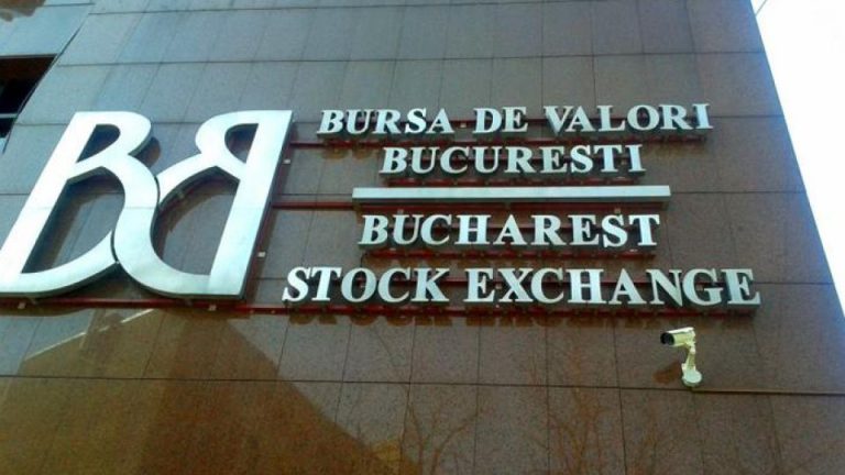 Bursa de la București a închis pe roșu prima ședință a săptămânii