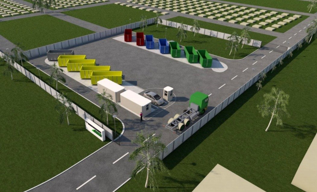  Vin bani europeni pentru construcţia de centre voluntare de dus gunoiul selectiv