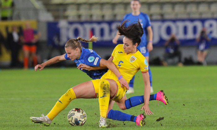 Naționala de fotbal feminin, înfrântă la Belfast: 0-1 cu Irlanda de Nord