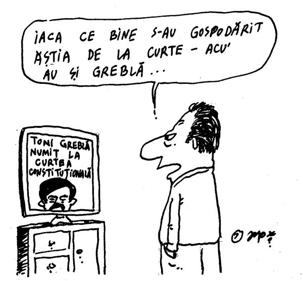 Grebla la curte