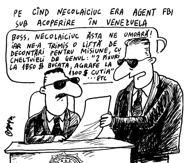 Necolaiciuc, agent FBI