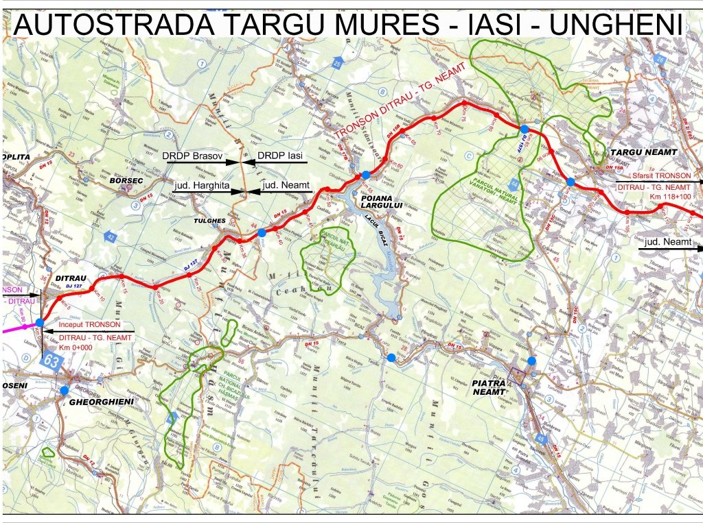  Neamţ sau Paşcani? De unde încep lucrările la autostrada ce va trece prin Iaşi?