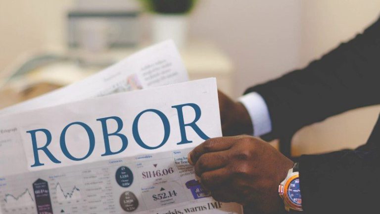 ROBOR la trei luni a scăzut la 5,91%/an, sub valoarea consemnată la începutul anului trecut