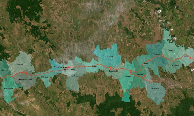 Autostrada A8 din judeţul Iaşi: 53 de clădiri vor fi demolate. Proiectul a fost depus pentru avizare la Mediu