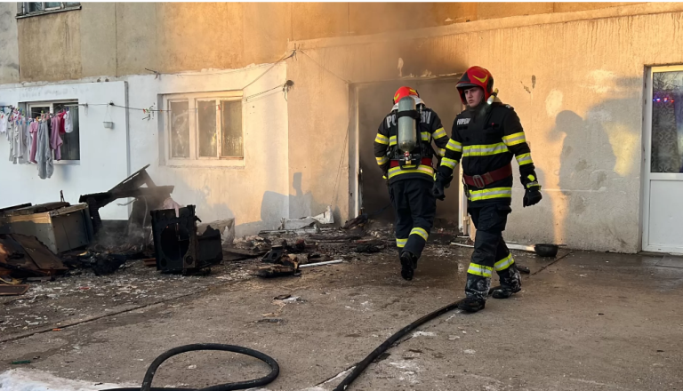 Bărbat de 92 de ani, rănit după explozia unei butelii într-o gospodărie din Iaşi