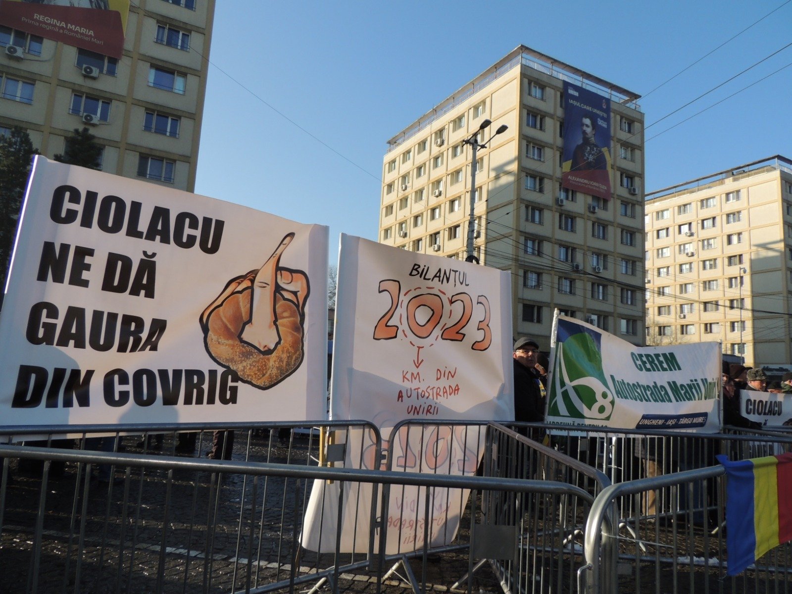 Imagini surprinse la Iasi de la manifestarile dedicate zilei Unirii Principatelor