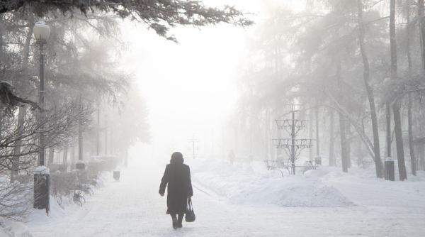 ANM: Săptămână geroasă, cu temperaturi de până la minus 18 grade Celsius. Când se mai încălzeşte vremea