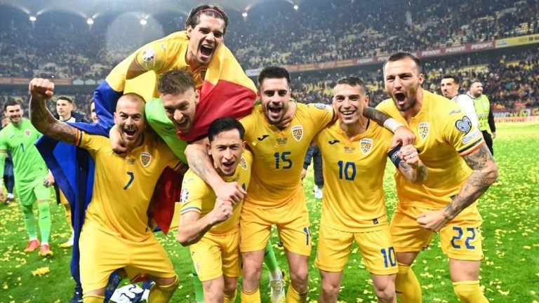 Brigadă din Scoţia la meciul României cu Lituania, din Liga Naţiunilor