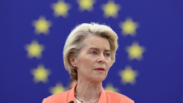 Ursula von der Leyen, preşedinta Comisiei Europene, vine în vizită în România, luni, la Constanţa