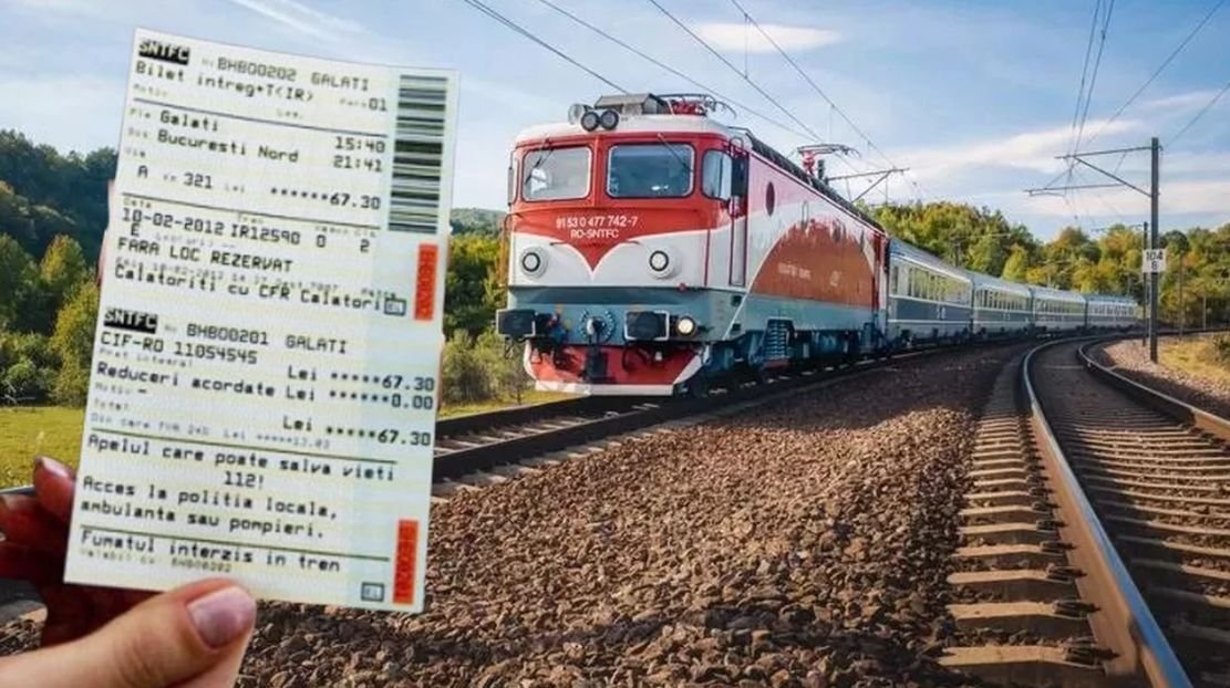 CFR anunță că va majora prețul biletelor din cauza creșterii TVA. Cu cât se vor scumpi?