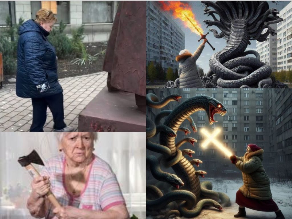 FOTO – O pensionară înflăcărată a făcut din Iaşi “ciuca” luărilor peste picior la nivel naţional