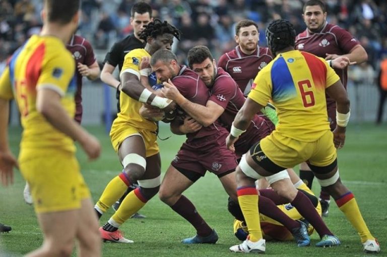 România a pierdut confruntarea cu Georgia şi va juca meciul pentru bronz, cu Portugalia în Rugby Europe Championship