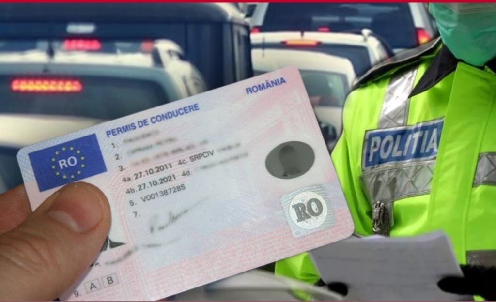 „Ceadunas tiomana”. Un bărbat a dat 1.800 de euro pe un permis fals de conducere atât de prost, încât polițiștii l-au depistat la primul control