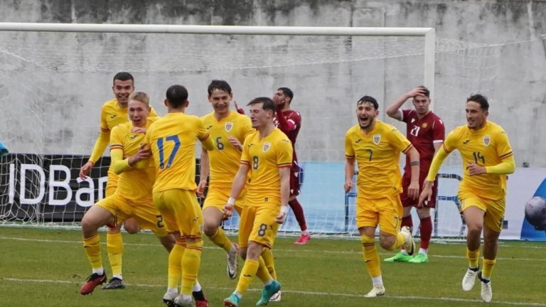 Victorie mare pentru „micii” Tricolori: România U21 a învins în Portugalia, scor 1-0