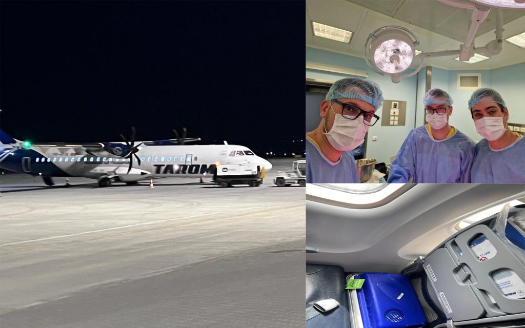 Un transplant-minune, ca un film de acţiune. Cum a fost salvată o viaţă la Iaşi cu un ficat adus cu TAROM-ul de la Bucureşti?